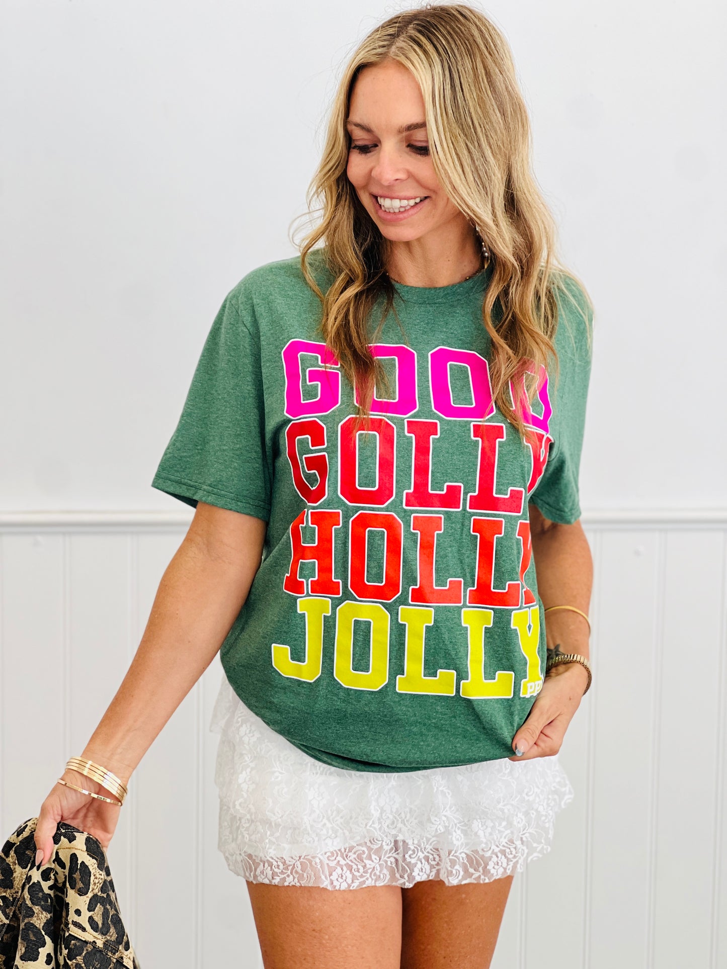 Good Golly Holly Jolly Tee (Reg. and Plus)