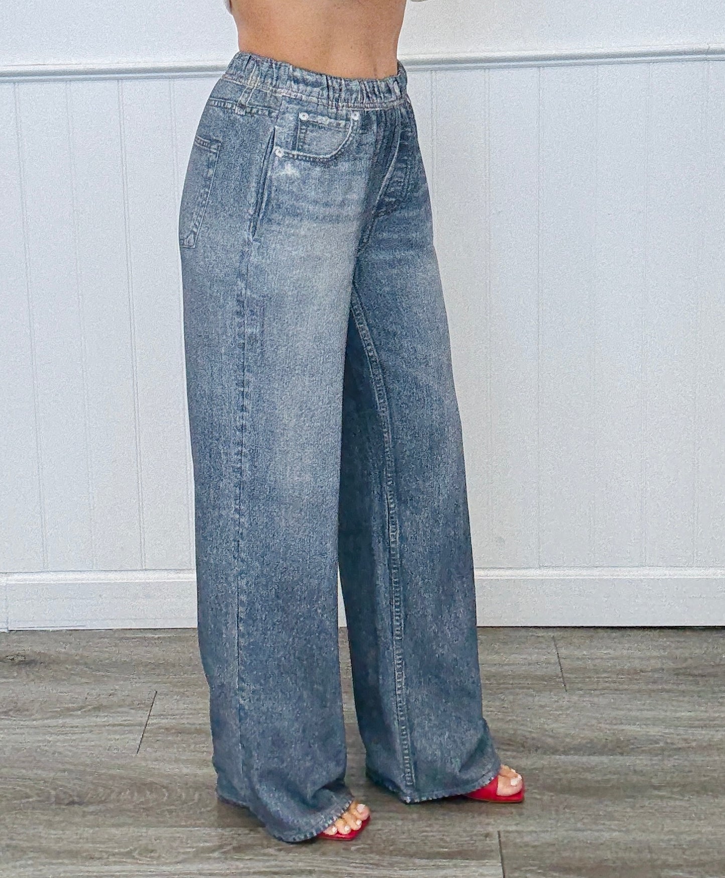 Denim Boyfriend Barrel Jeans (Reg.)