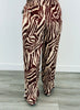 Wild Mirage Zebra Print Pants (Reg & Plus)