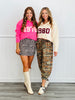 Retro Year Sweater Top (Reg & Plus)-2 Colors