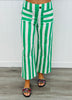 Striped Colette Crop Wide Leg Pants (Reg.) - 3 Colors