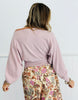 Baby Pink Cashmere Pullover Sweater Top (Reg.)