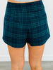 Plaid Print Shorts (Reg & Plus) - 2 Colors
