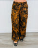 Golden Brown Distressed Cargo Pants (Reg & Plus)