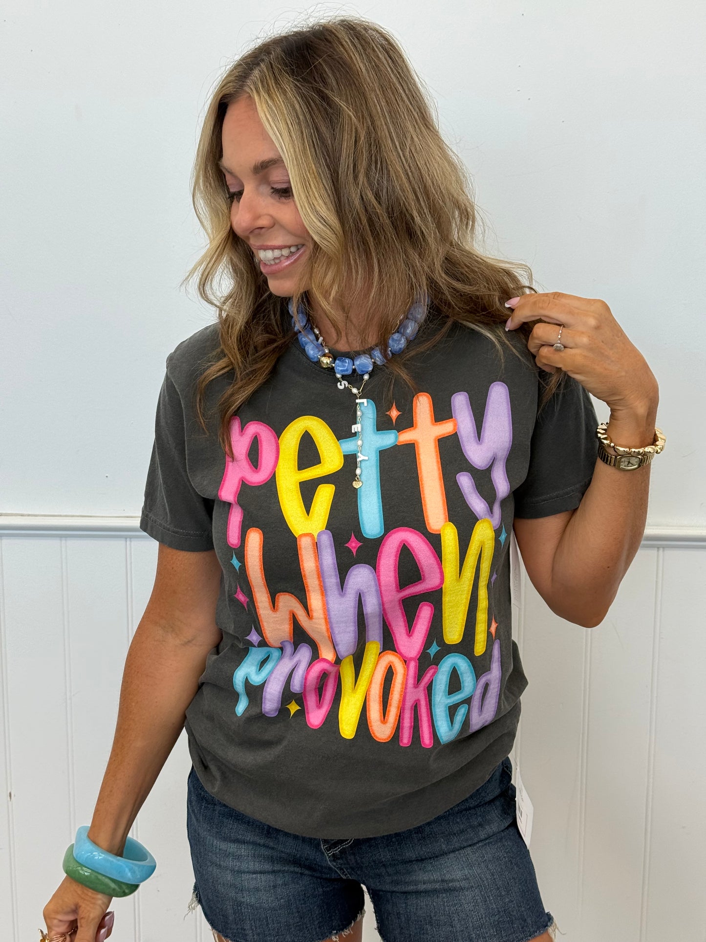 Petty When Provoked Tee (Reg. and Plus)