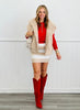 Taupe Oversized Sherpa Vest (Reg.)