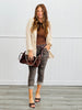 Leopard Belted Pants (Reg.)