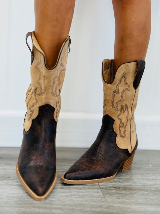 Corkys Espresso Sand Somebodys Problem Boots