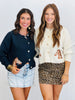 Horse Print Sweater Cardigan (Reg.)- 3 Colors