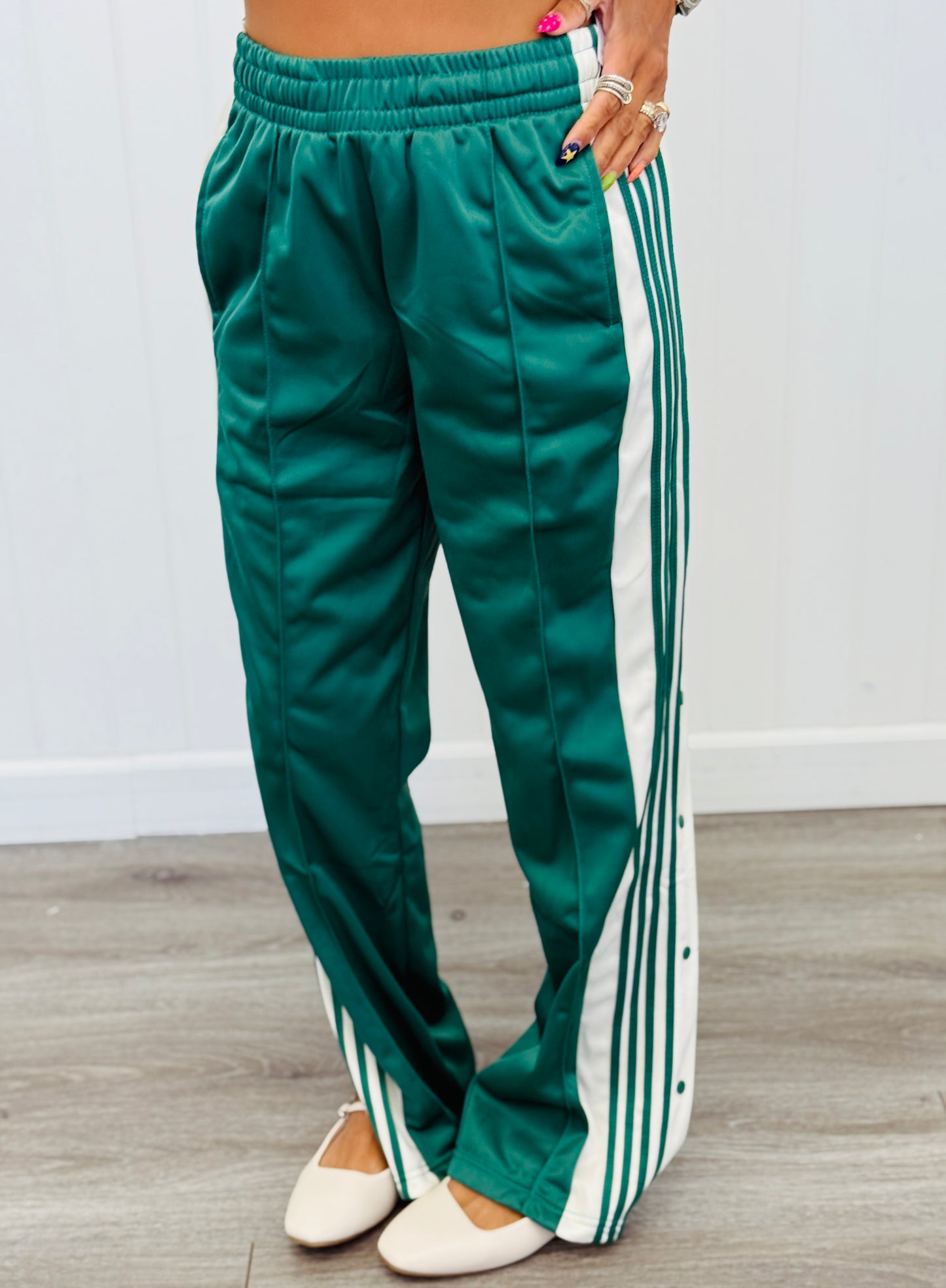 Tear Away Side Snap Track Pants (Reg.) - 4 Colors