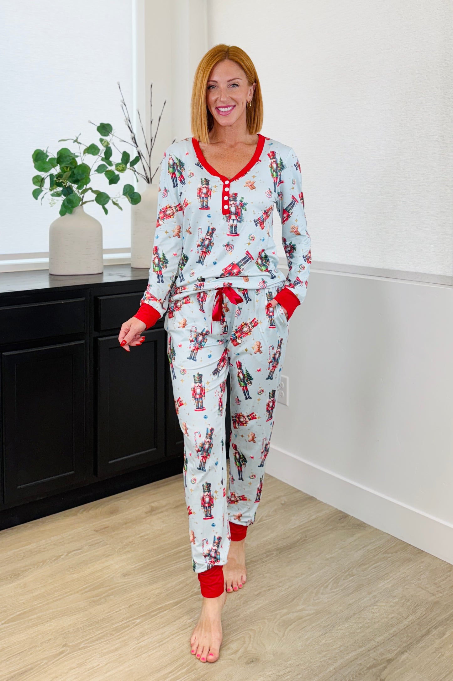 Shirley & Stone Nutcracker Family Christmas Pajamas