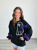 Black BOO & GHOST Sweatshirt (Reg)