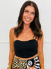 Seamless Textured Bandeau Top (Reg) -3 colors