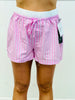 Striped Double Waist Boxer Shorts (Reg.)-2 Colors