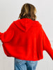 Fuzzy Hoodie Sweater Cardigan (Reg.)-2 Colors