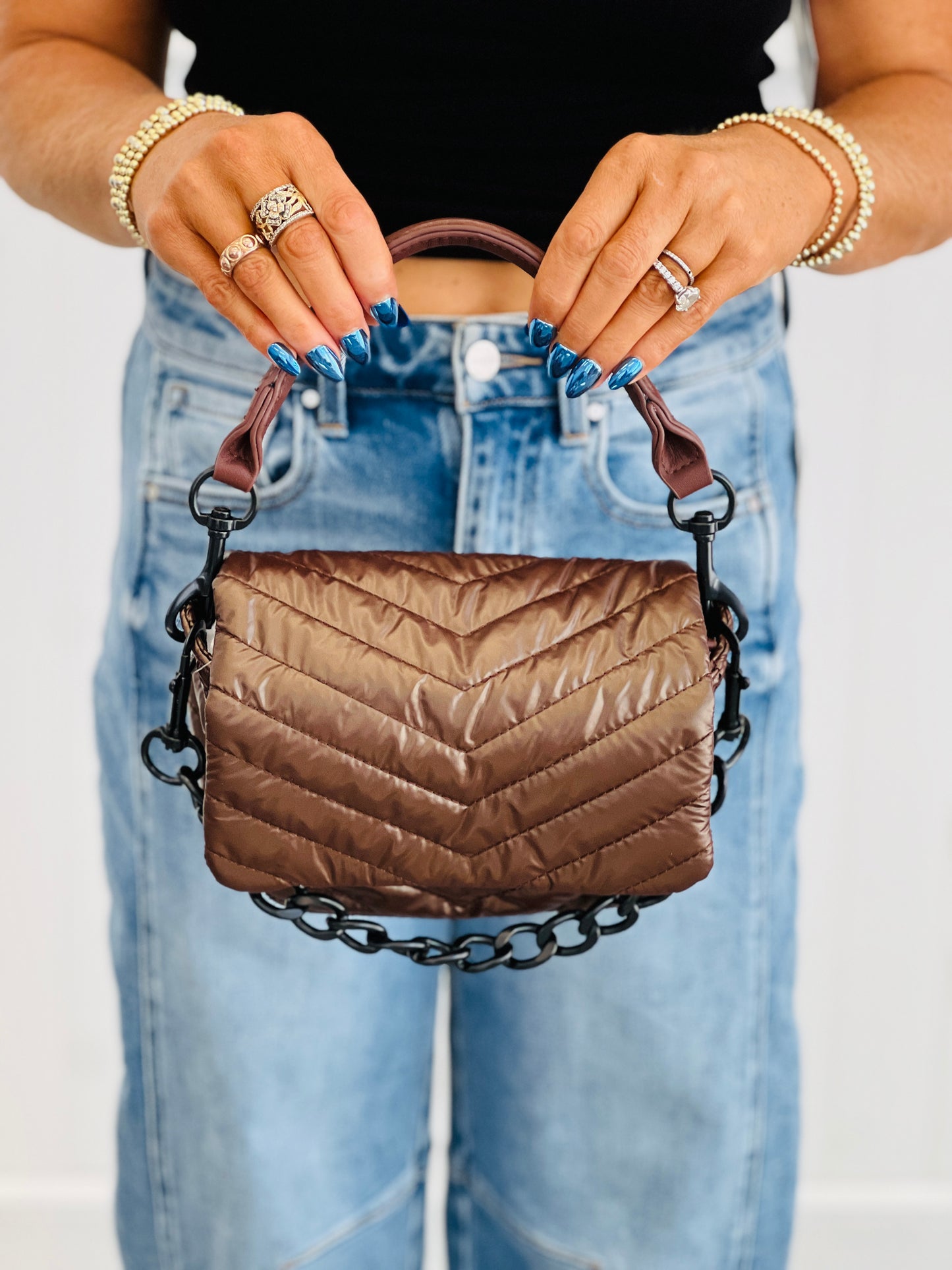 The Melodie Puffer Handbag (3 colors)