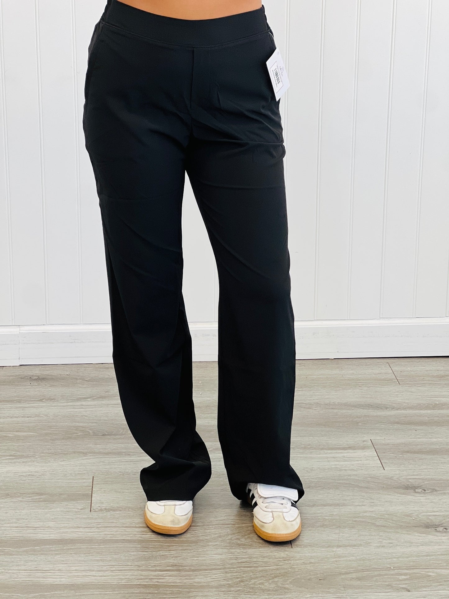 Crinkle Woven Pants (Reg & Plus)-2 Colors