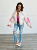 Pink Floral Puffer Jacket (Reg.)