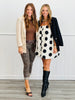 Leopard Belted Pants (Reg.)