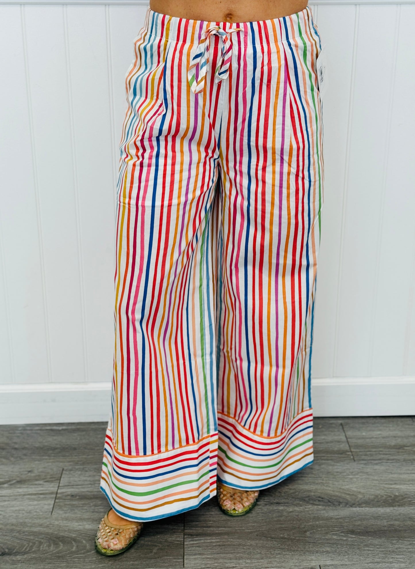 Multi Rainbow Striped Pants (Reg.)