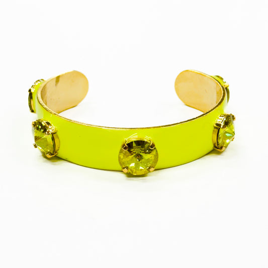 TOVA - Linsey Cuff in Electric Yellow