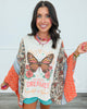 Butterfly Dreamer Kaftan Top (Reg.)
