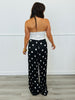 White/Black Polka Dot Jumpsuit (Reg.)
