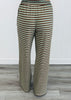 Green Multi Stripe Soft Fleece Pants (Reg.)