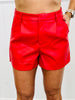 Faux Leather Shorts (Reg.)-4 Colors