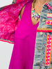 POL Denim Embroidered Aztec Design Jacket (Reg.)
