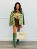 POL Lavish Neon Camo Jacket (Reg.)