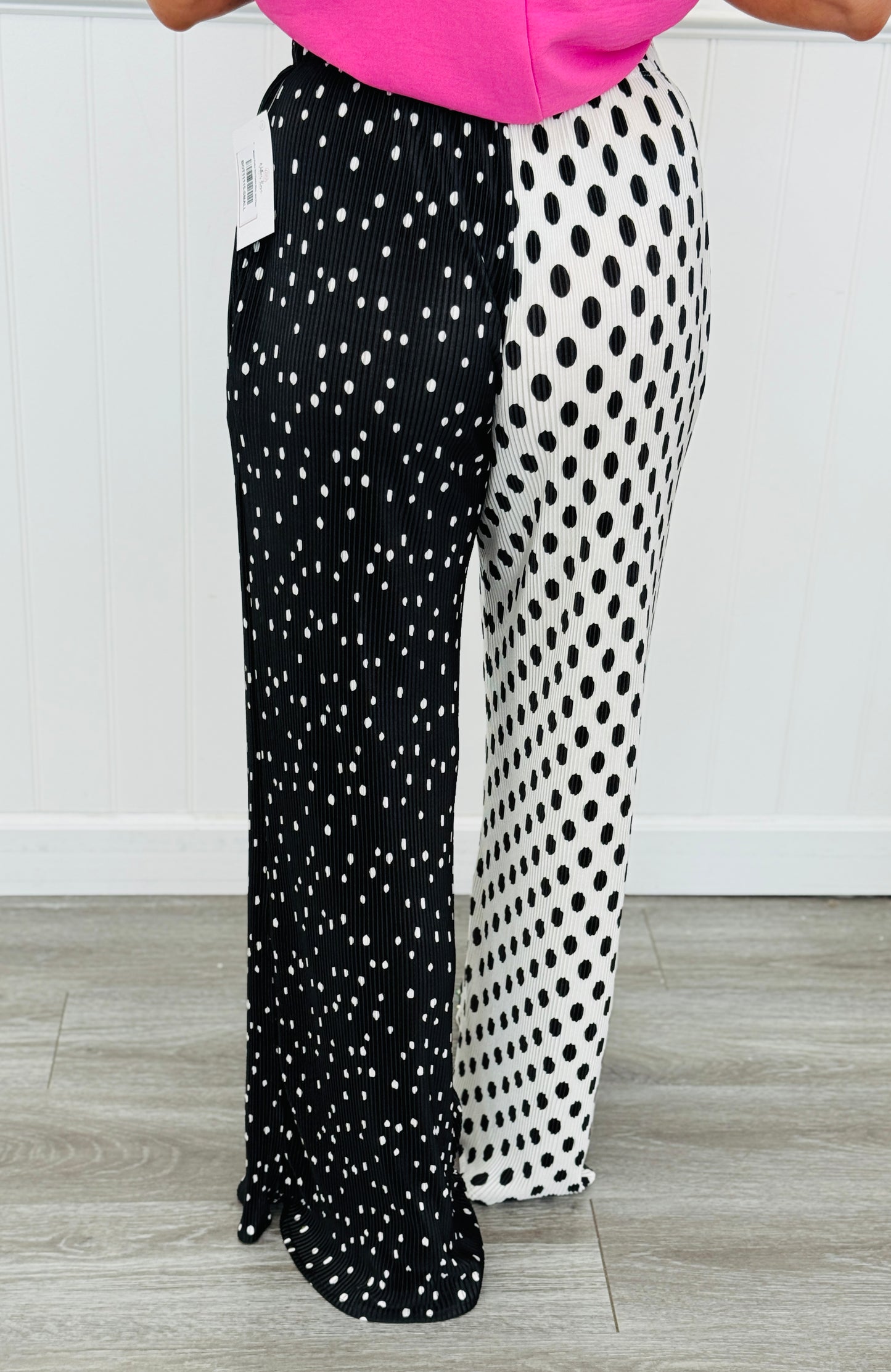 Mixed Polka Dot Pants (Reg. and Plus)