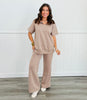 Dear Scarlett Get Comfy Quarter Zip Top & Pants Set (Reg. & Plus) - 7 Colors