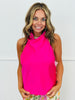 Satin Sensation Halter Top (Reg.)-2 Colors