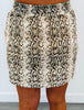 Olive Sylvie Snake Skort (Reg. and Plus)