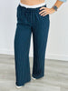 Pinstripe Solid Pants (Reg & Plus)-2 Colors