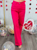 Colorful Stretch Wide Leg Jean Pants (Reg & Plus)-2 Colors