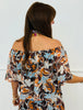 Black Multi Off Shoulder Top & Maxi Skirt Set (Reg.)
