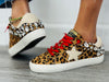 VH x WR Luxe Leopard Crystal Sneakers