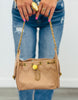 Quilted Vegan Leather Shoulder Bag (3 colors)