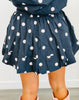 Polka Dot Balloon Mini Skirt (Reg & Plus) - 2 Colors