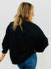 Queen Of Sparkles Black Skeleton Hand Diet Coke Sweatshirt (Reg. and Plus)