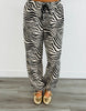 Zebra Print Jogger Pants (Reg.)