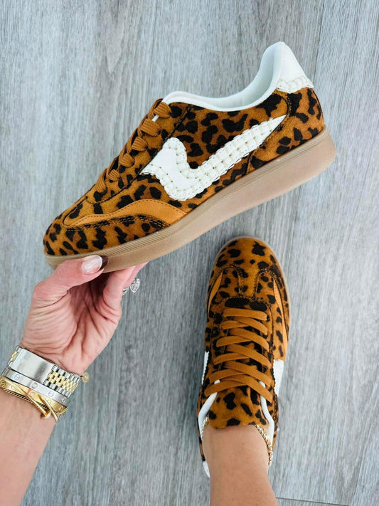 Leopard Worth Waiting For Sneakers