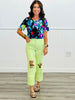Mica Melon Super High Rise Dad Jeans