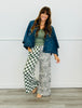 Olive Split Decision Checker/Camo Pants (Reg & Plus)