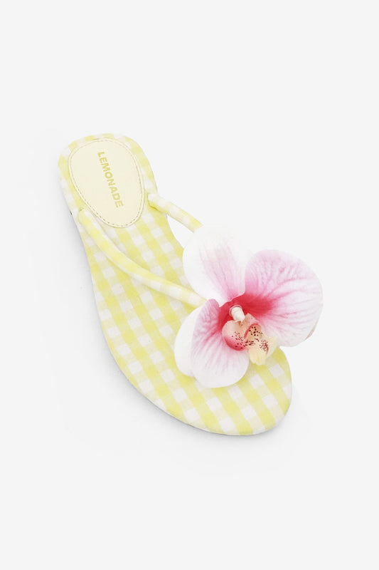 Yellow Petals in Paradise Sandals