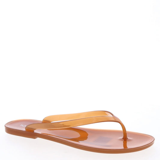 Tan Everyday Easy Jelly Sandals