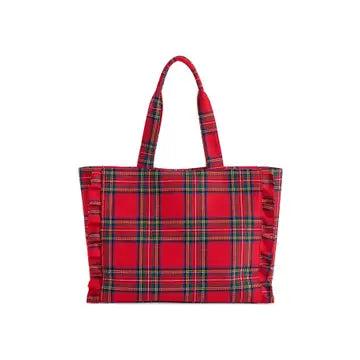 Scottie Ruffle Tote (4 Colors)