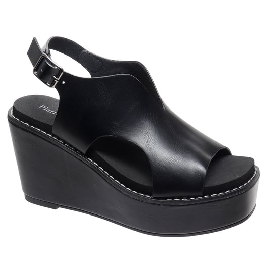 Black Everyday But Elevated Wedge